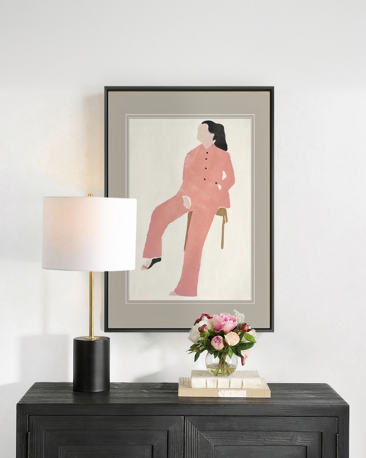 Интерьерное жикле Silhouette - II Louvre Home PP230374