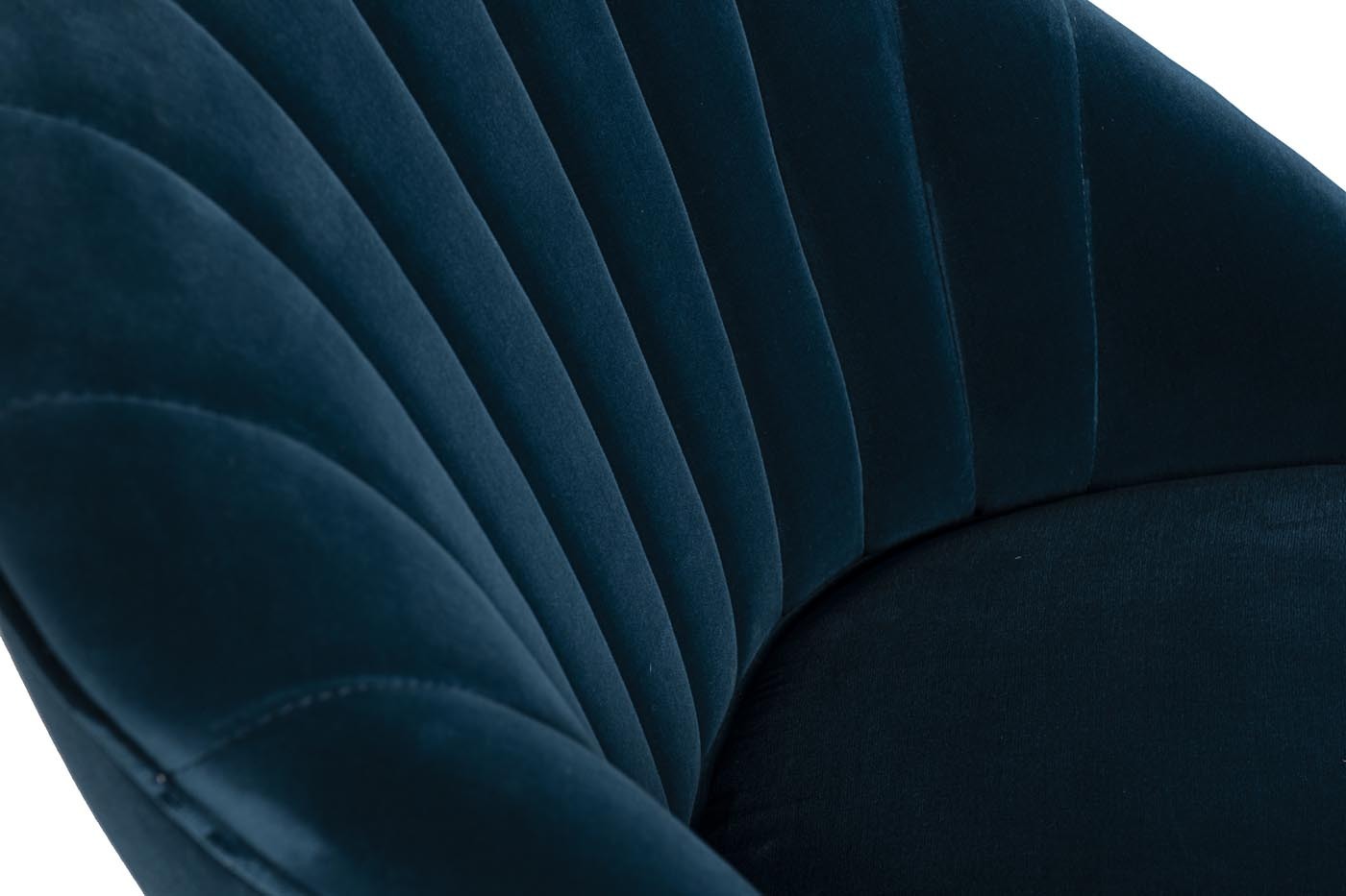 Стул велюровый синий Garda Decor 48MY-3607-1 BLU GO