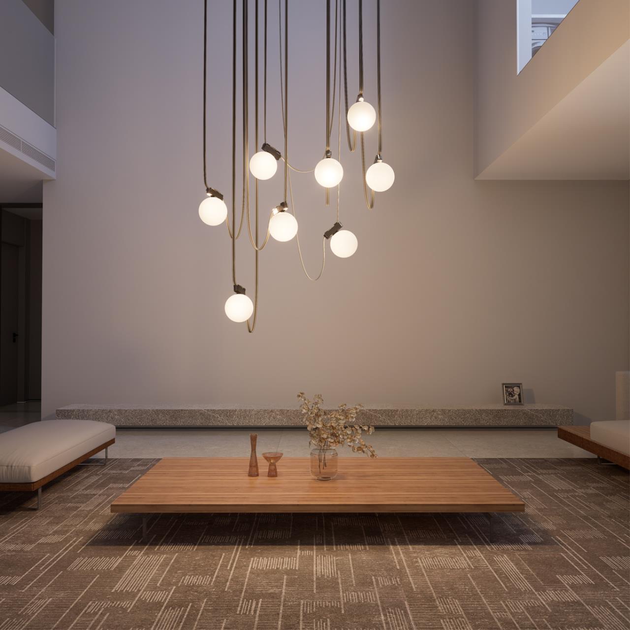 Низковольтный текстильный шинопровод, длина 10м Novotech 135256