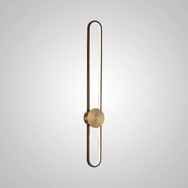 Настенный светильник HEIDY L H90 Black Brass by ImperiumLoft