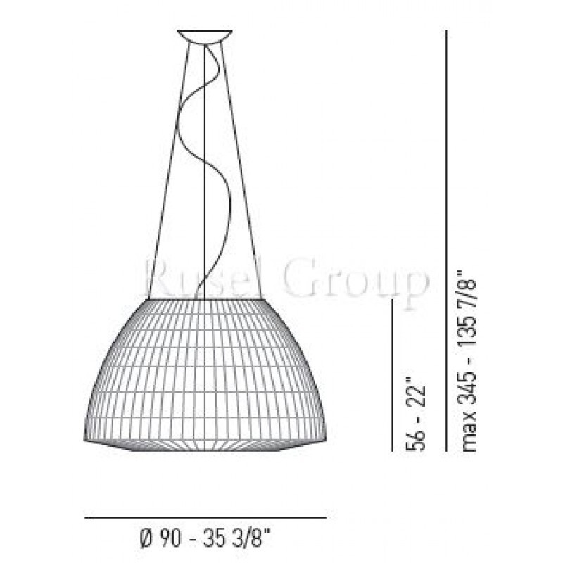Подвесной светильник Axo Light BELL SP 90