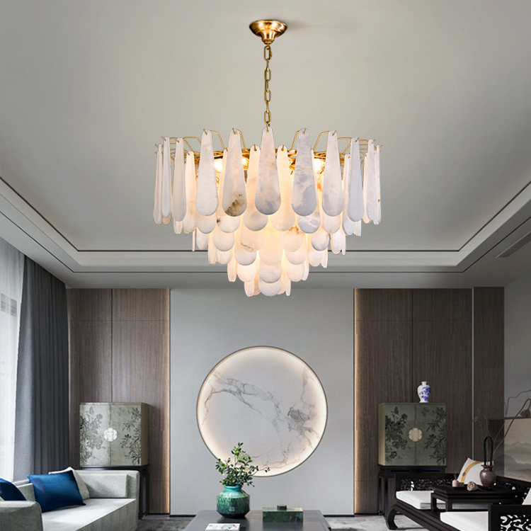 Подвесная люстра RADA MARBLE D80 by ImperiumLoft