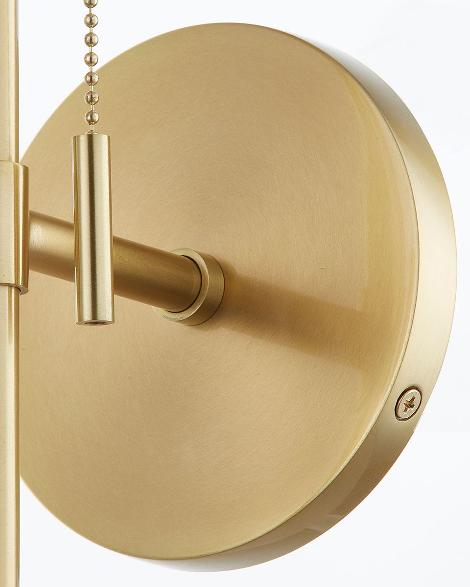 Золотое бра Бликер Louvre Home JJ21002-1WA