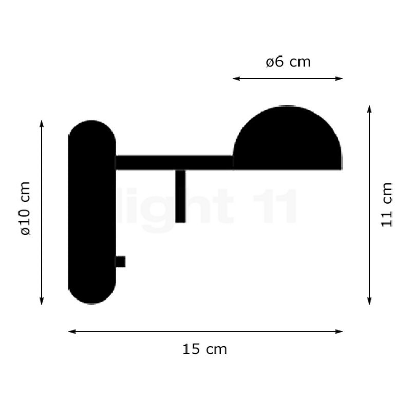 НАСТЕННЫЙ СВЕТИЛЬНИК VIBIA Pin 1675