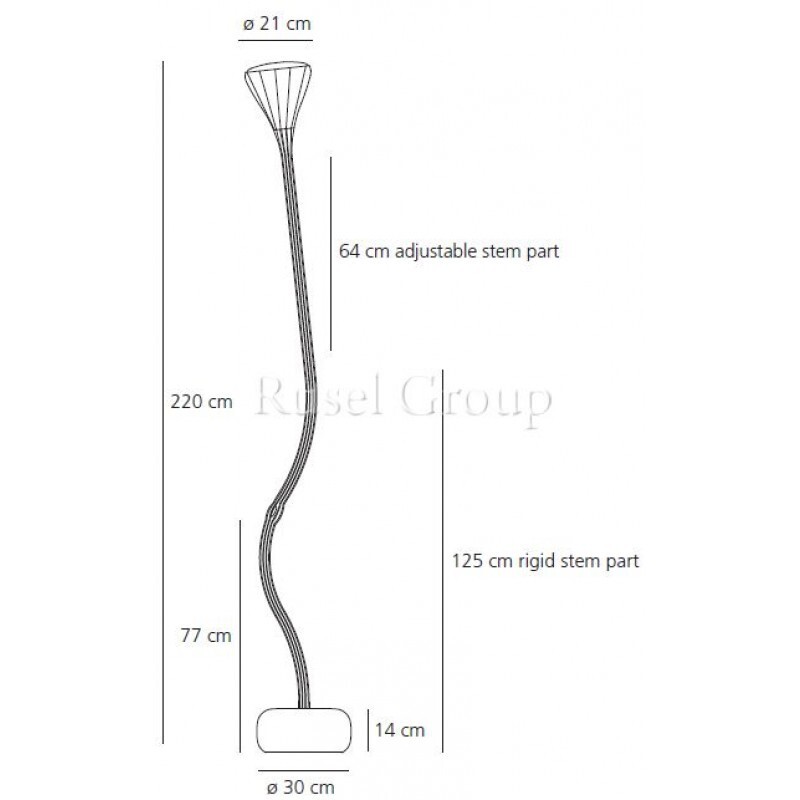 Напольный светильник Artemide PIPE TERRA