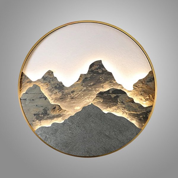 Настенный светильник DAWN D100 Brass by ImperiumLoft