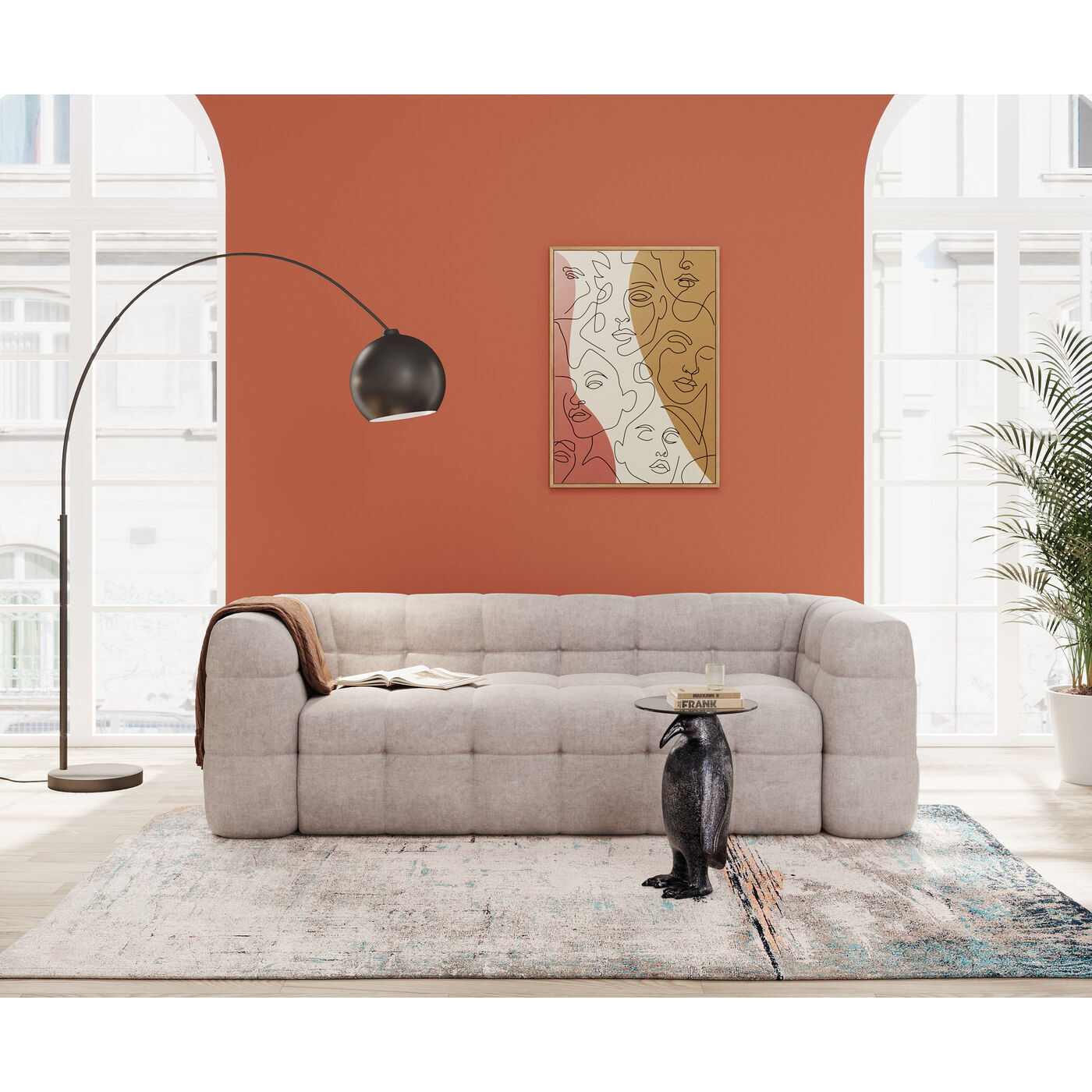 Картина в рамке KARE Faces 55430