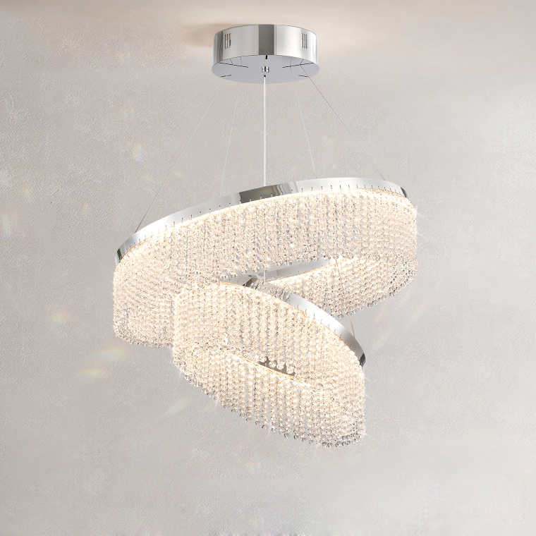 Подвесная люстра MELCHIOR R2 D80+100 by ImperiumLoft