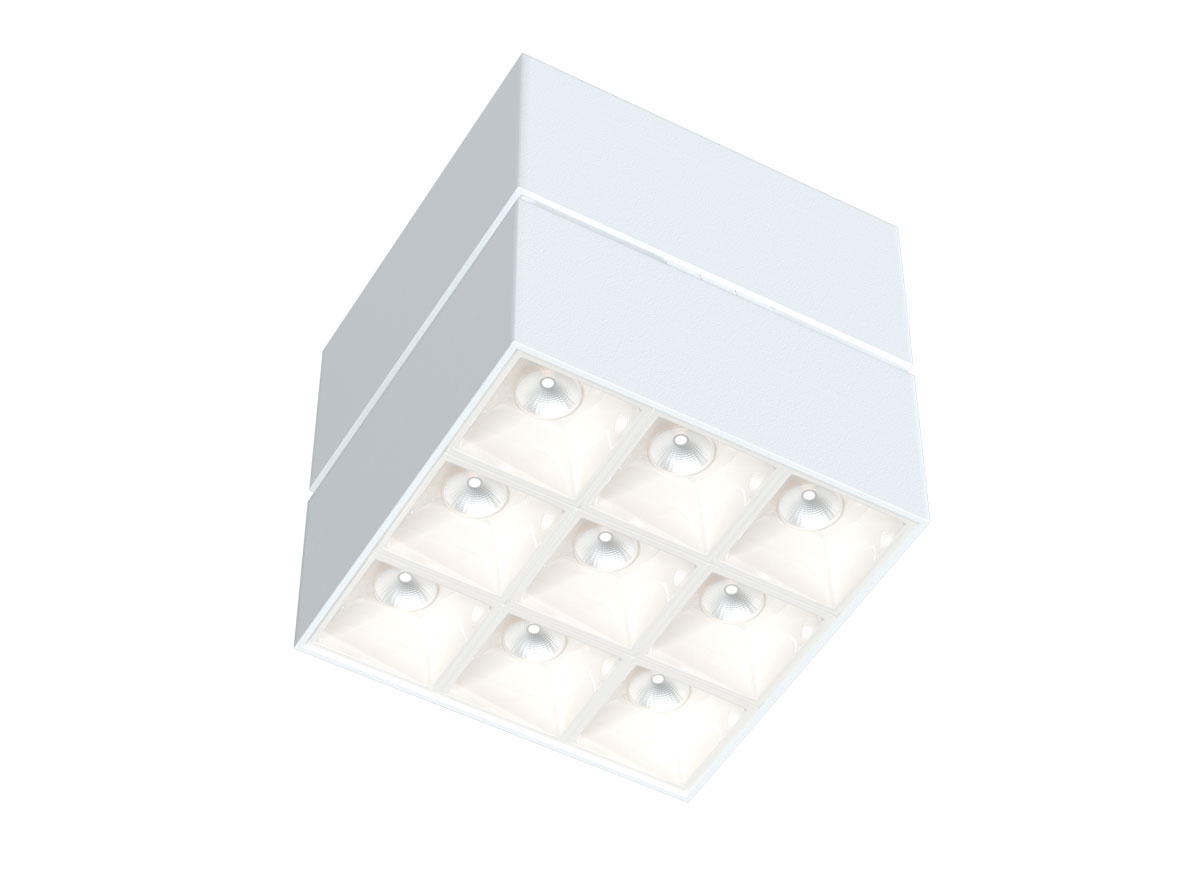 Накладной светодиодный светильник Donolux DL18153SQ9W1WW