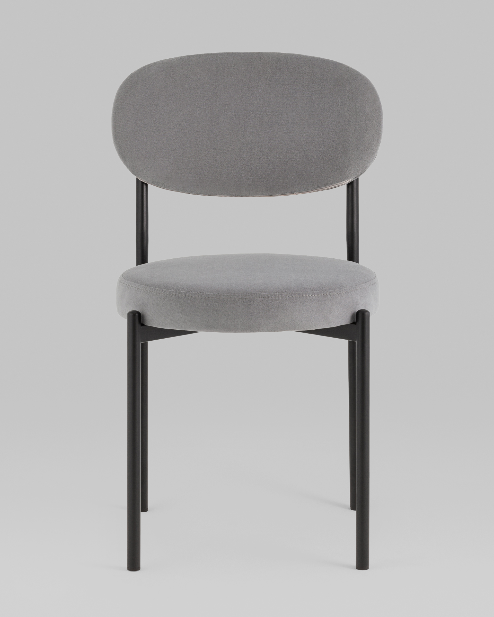 Стул Бриф SN велюр серый, 4шт./уп. Stool Group