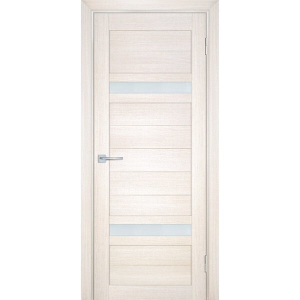 Межкомнатная дверь Graf ТЕХНО-705 белый сатинат Сандал бежевый (1900 х 600)