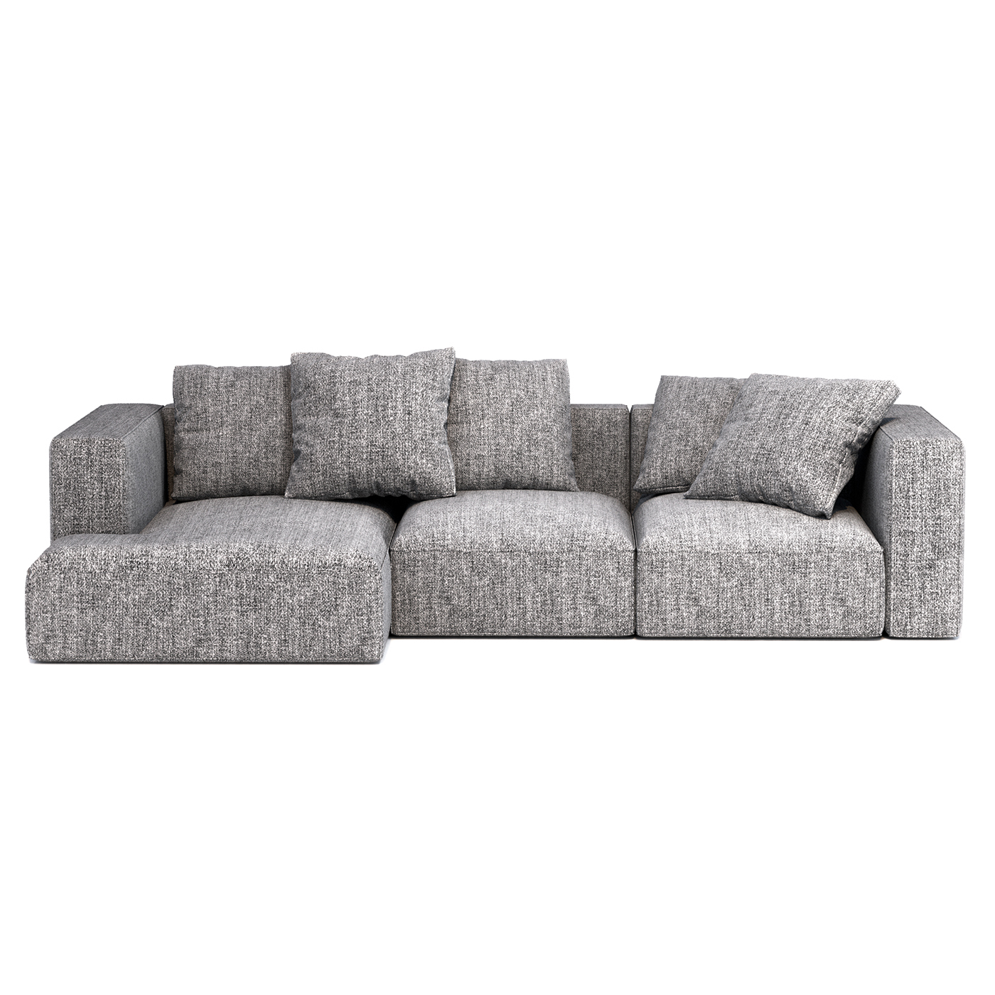 Диван-кровать Ткань Рогожка KARE Memphis K00408