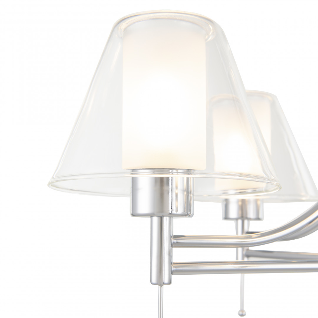 Люстра подвесная с плафонами 338556/5 CR Arte Milano