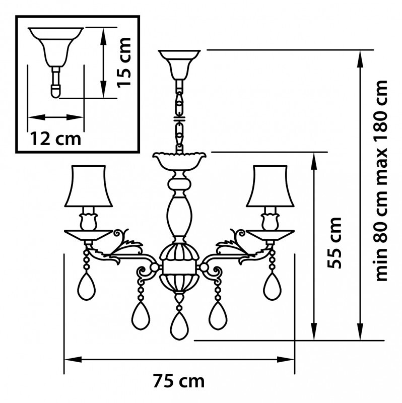 Подвесная люстра Lightstar 701081