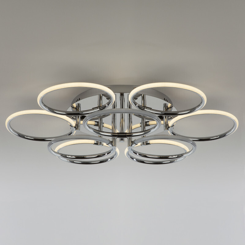 Люстра на штанге Eurosvet 90069/9 хром