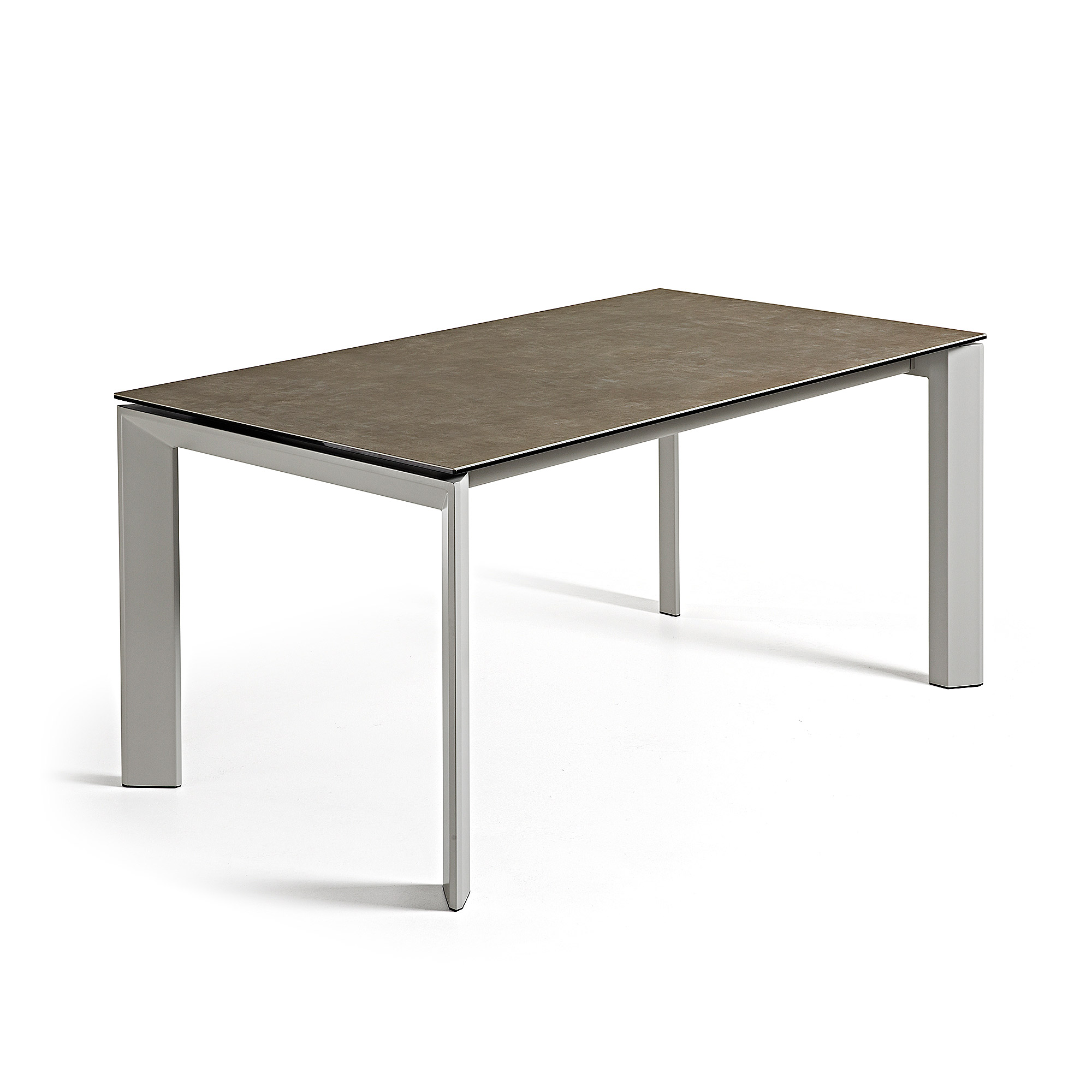 Стол Atta 160 (220) x90 керамика серый La Forma (ex Julia Grup)