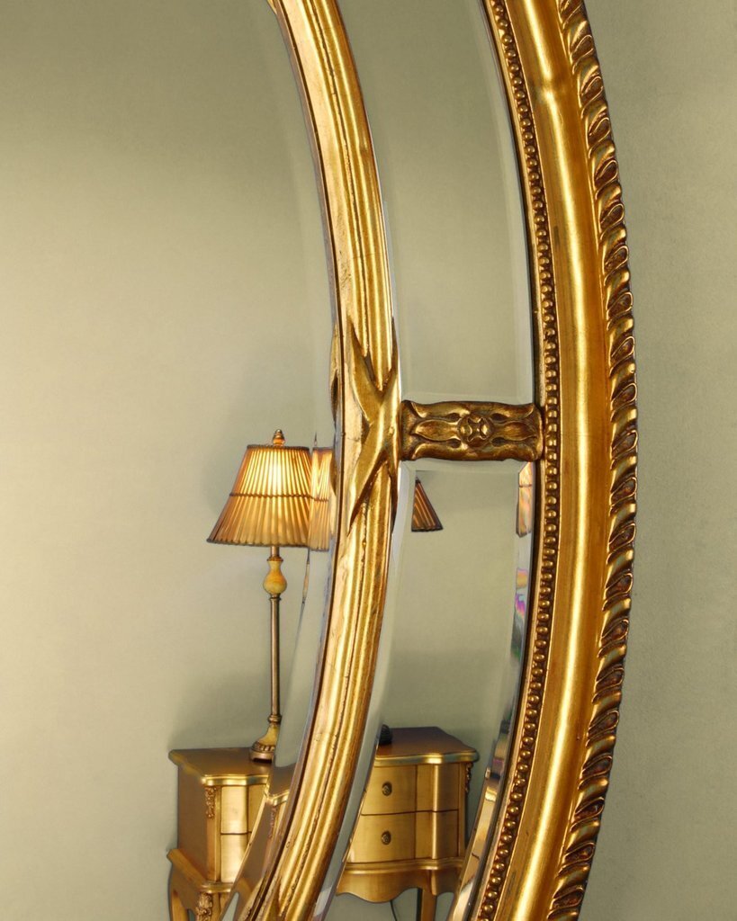 Зеркало "Модена" Ludwigs Gold/99 Louvre Home