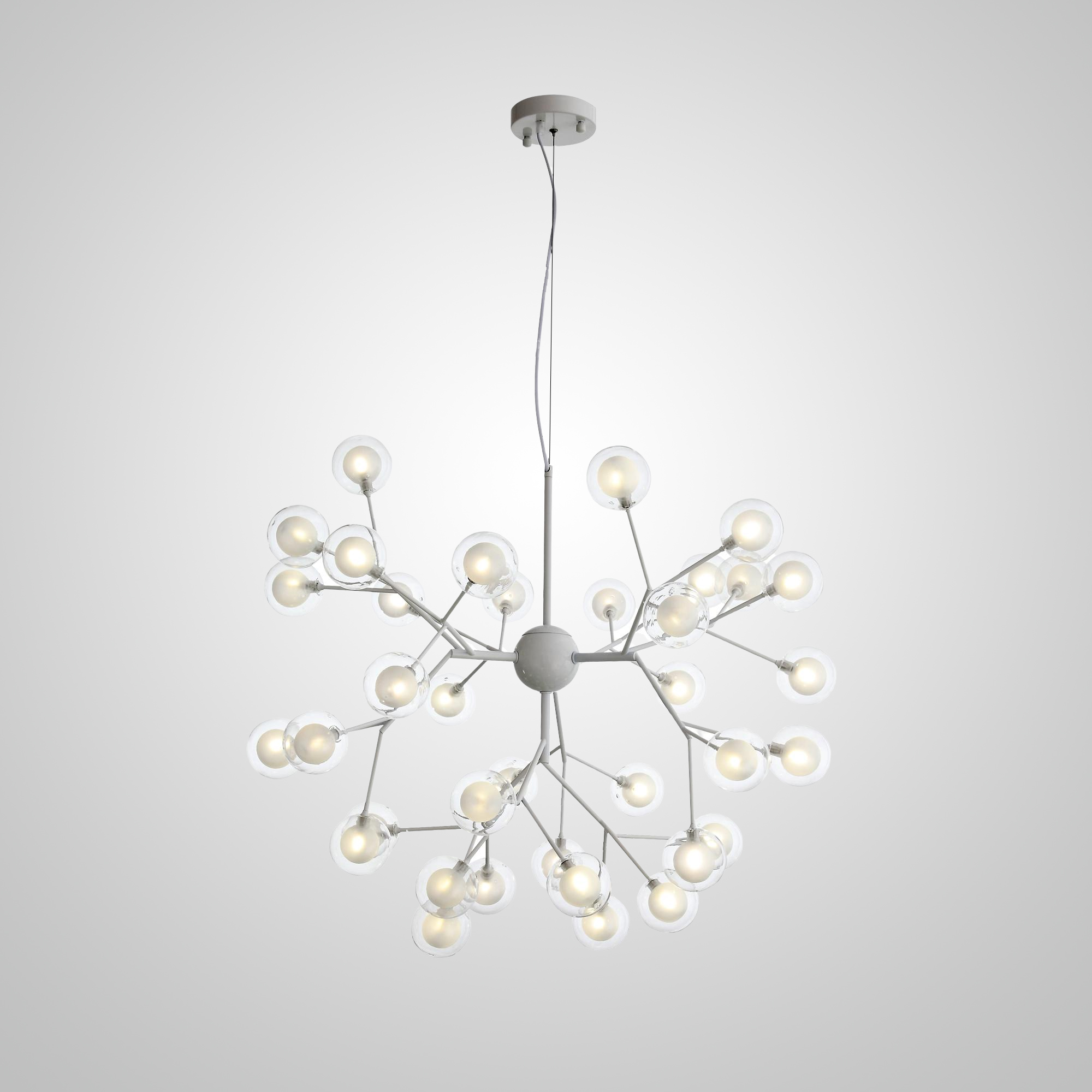 Подвесная люстра FIOCHI L27 White by ImperiumLoft