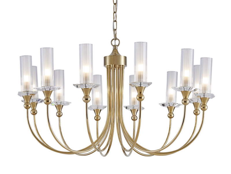 Подвесная люстра Newport 4586+6/С gold