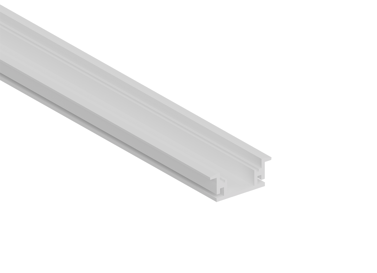 Врезной алюминиевый профиль пол Donolux L18509RAL9003