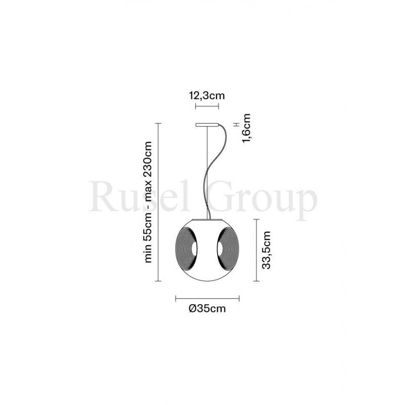 Подвесной светильник Fabbian EYES F34 A01 01