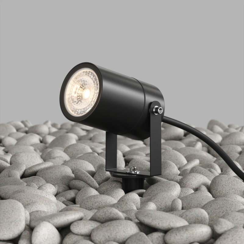 Грунтовый светильник Denkirs DK9800-BK