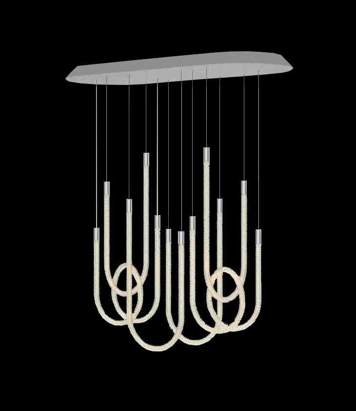 Люстра подвесная Fluorite FL1180-10P