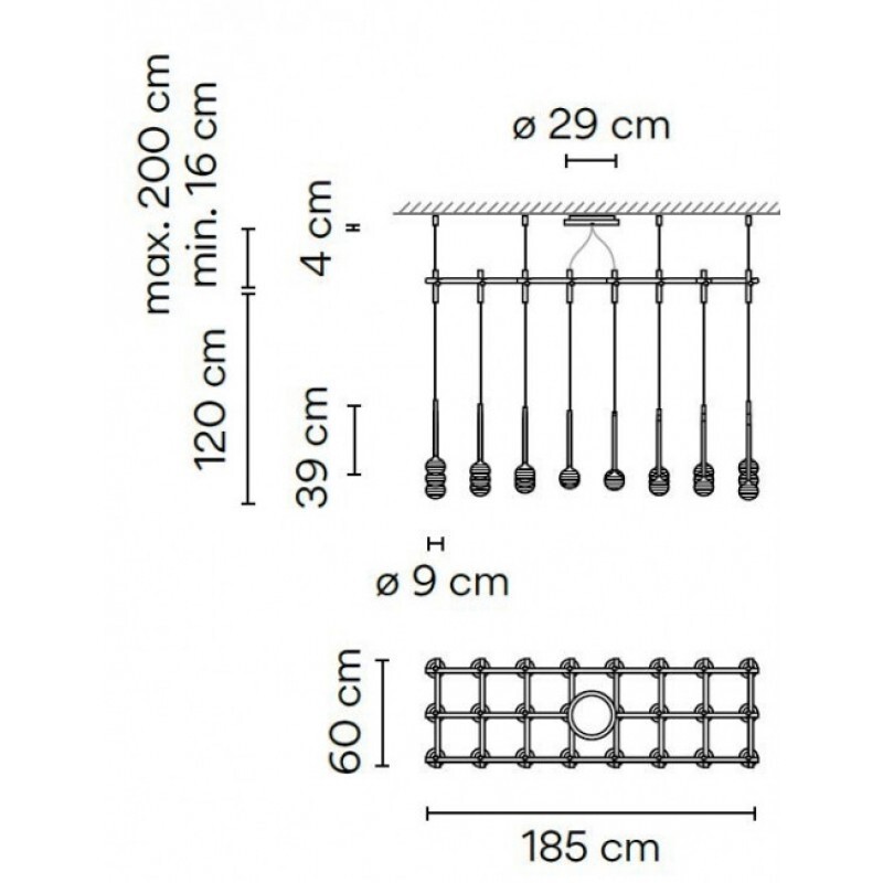 ПОДВЕСНОЙ СВЕТИЛЬНИК  VIBIA Algorithm 0875