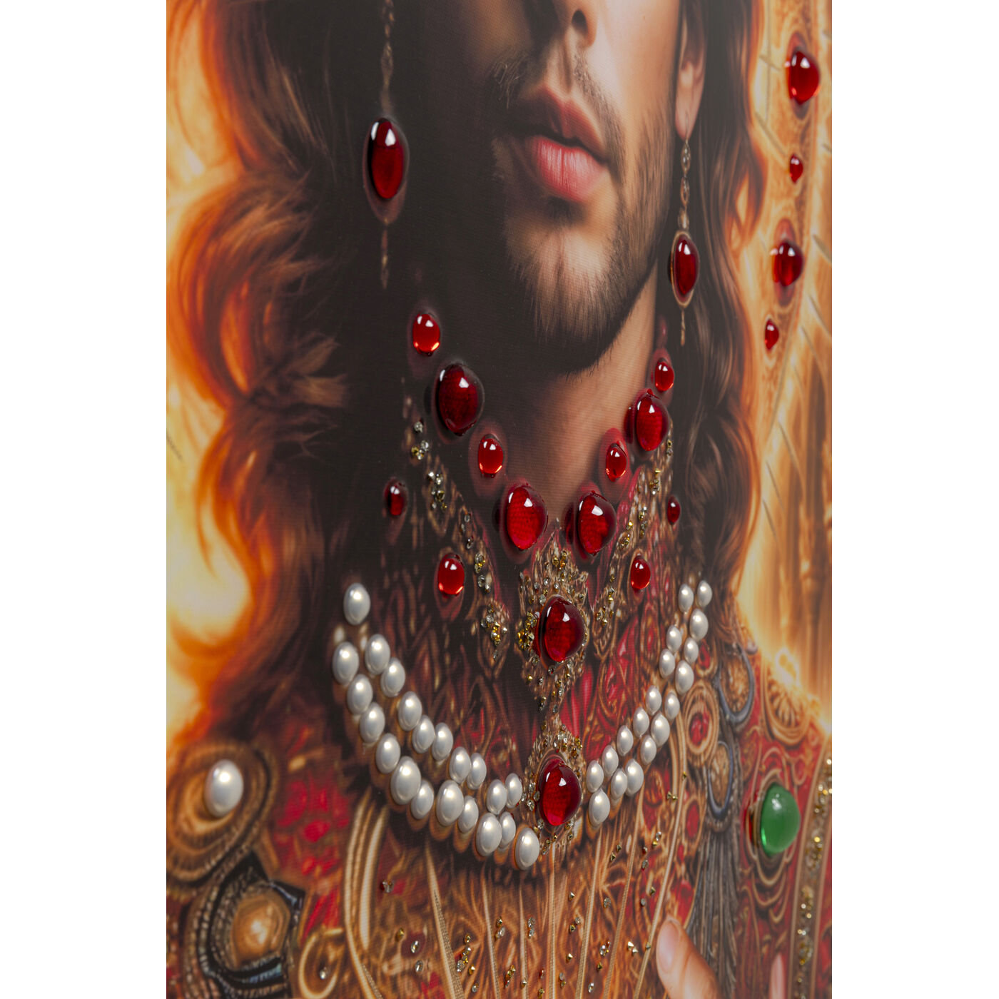 Картина в раме Muse Halo Man 100x100cm KARE 57548