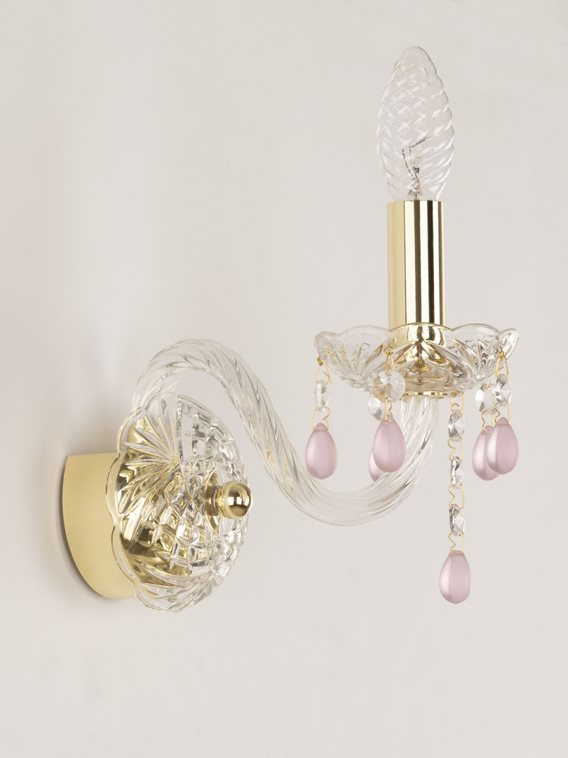 Бра хрустальные 112B/1/141 G V7010 Bohemia Ivele Crystal