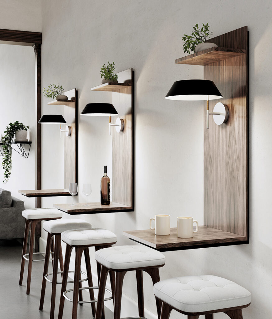 Бра Aider матовый никель Aromas del Campo