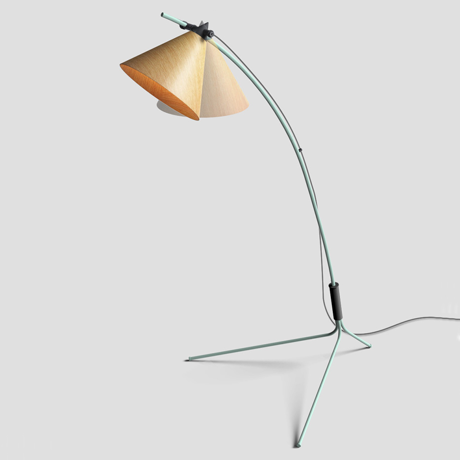 Торшер CONE 3 Brown by ImperiumLoft