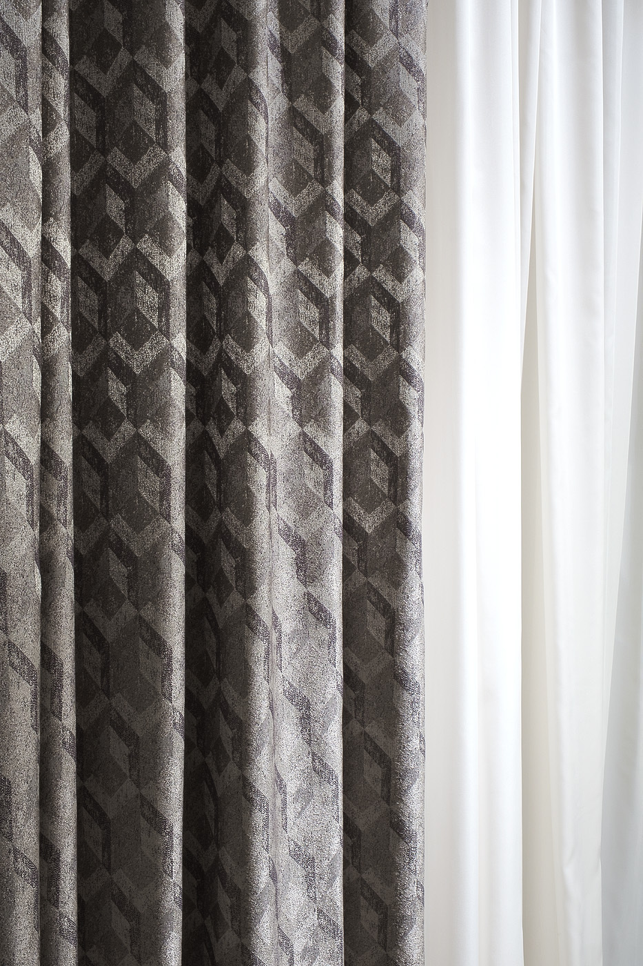 Портьера MODENA 275х260см серебряная Garda Decor 121GD-TON07-PORT SER