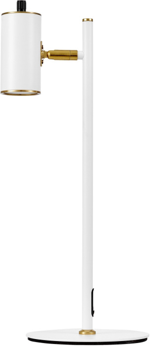 Интерьерная настольная лампа Lumina Deco LDT 7731-1 WT+MD