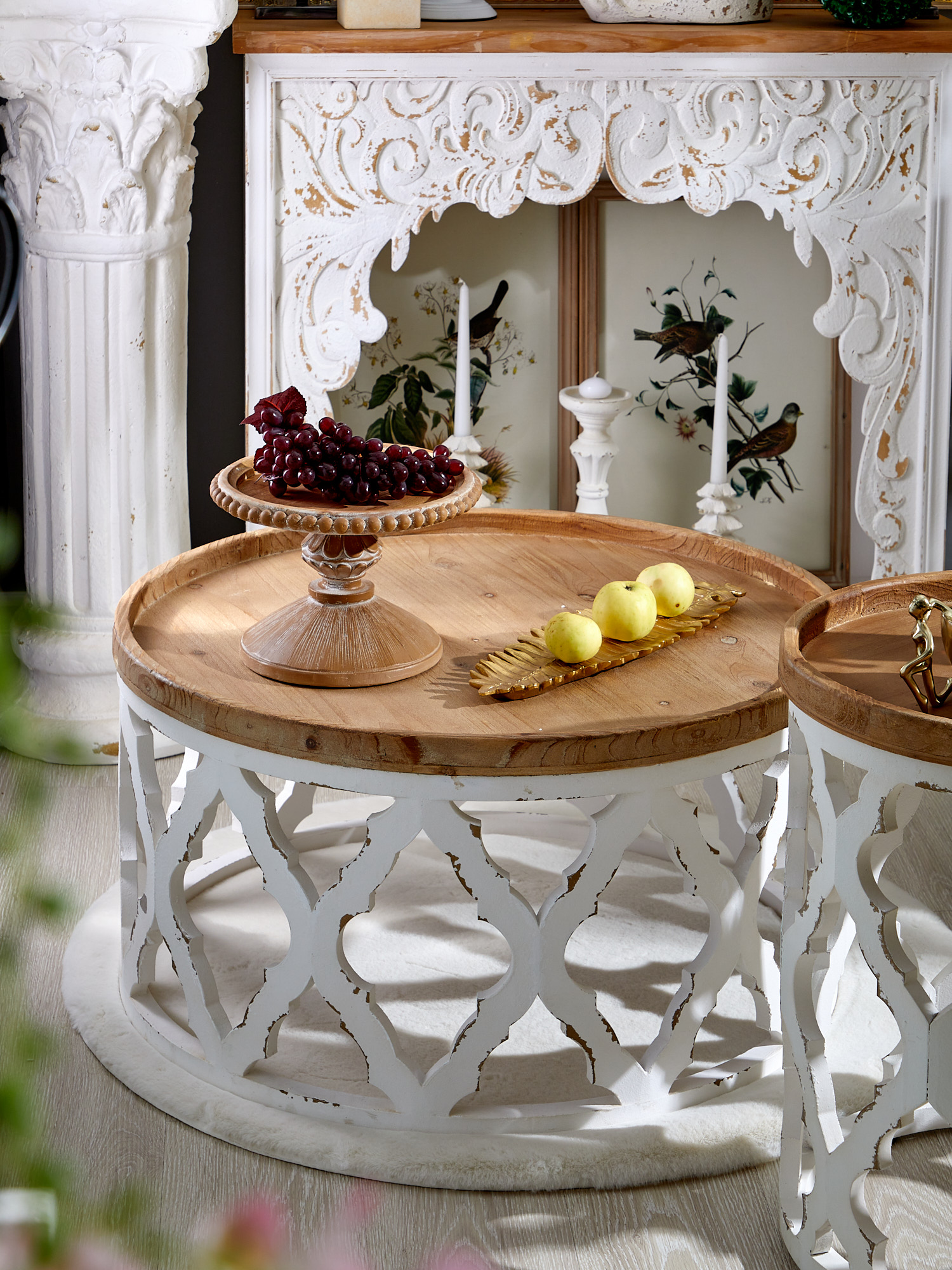 Столик кофейный Прованс Glasar 62-018