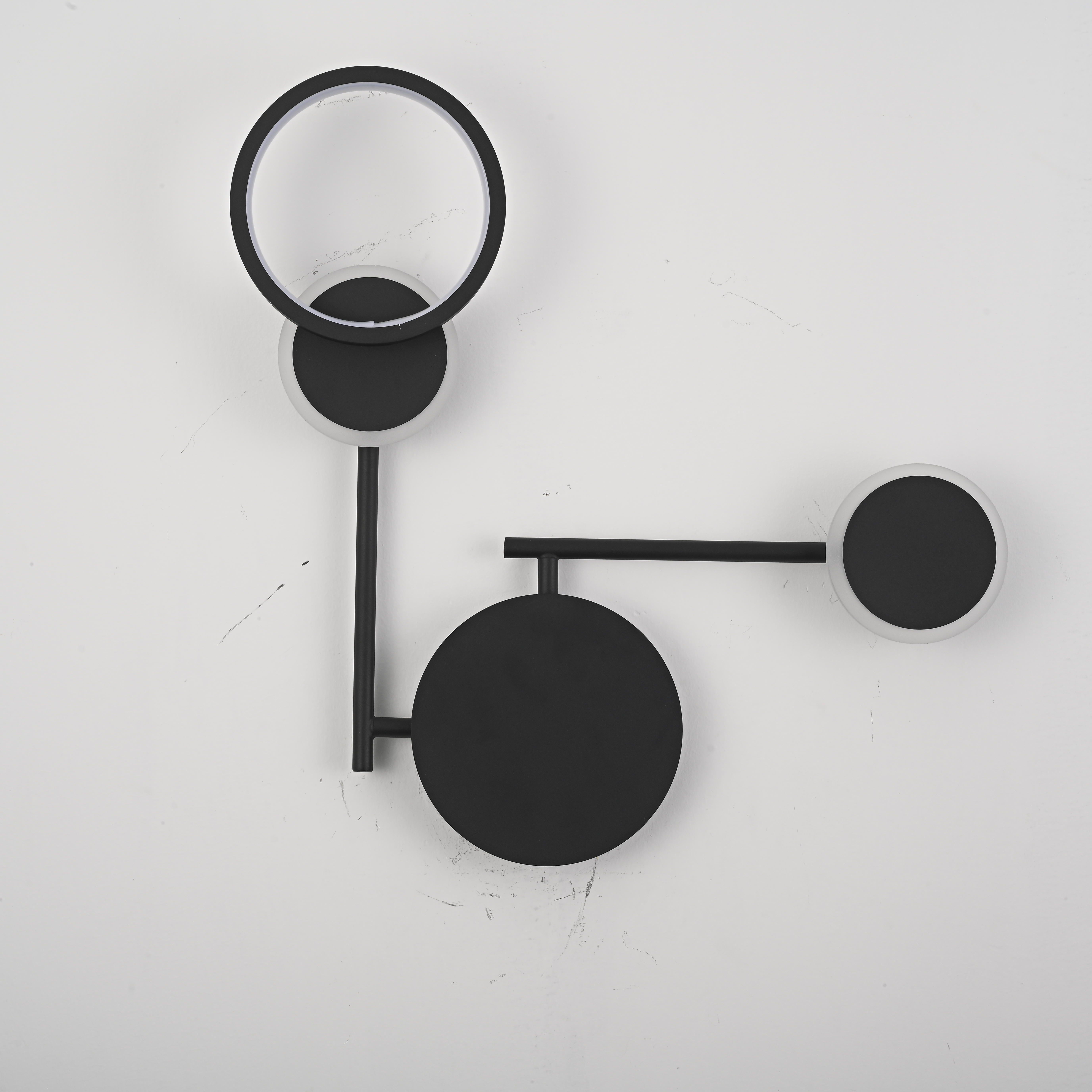 Настенный светильник ZINGY C Black by ImperiumLoft