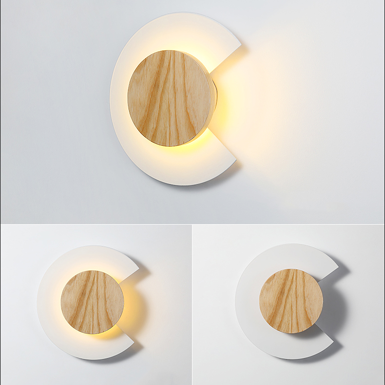 Настенный светильник COOKIE Light Brown White 4000К by ImperiumLoft