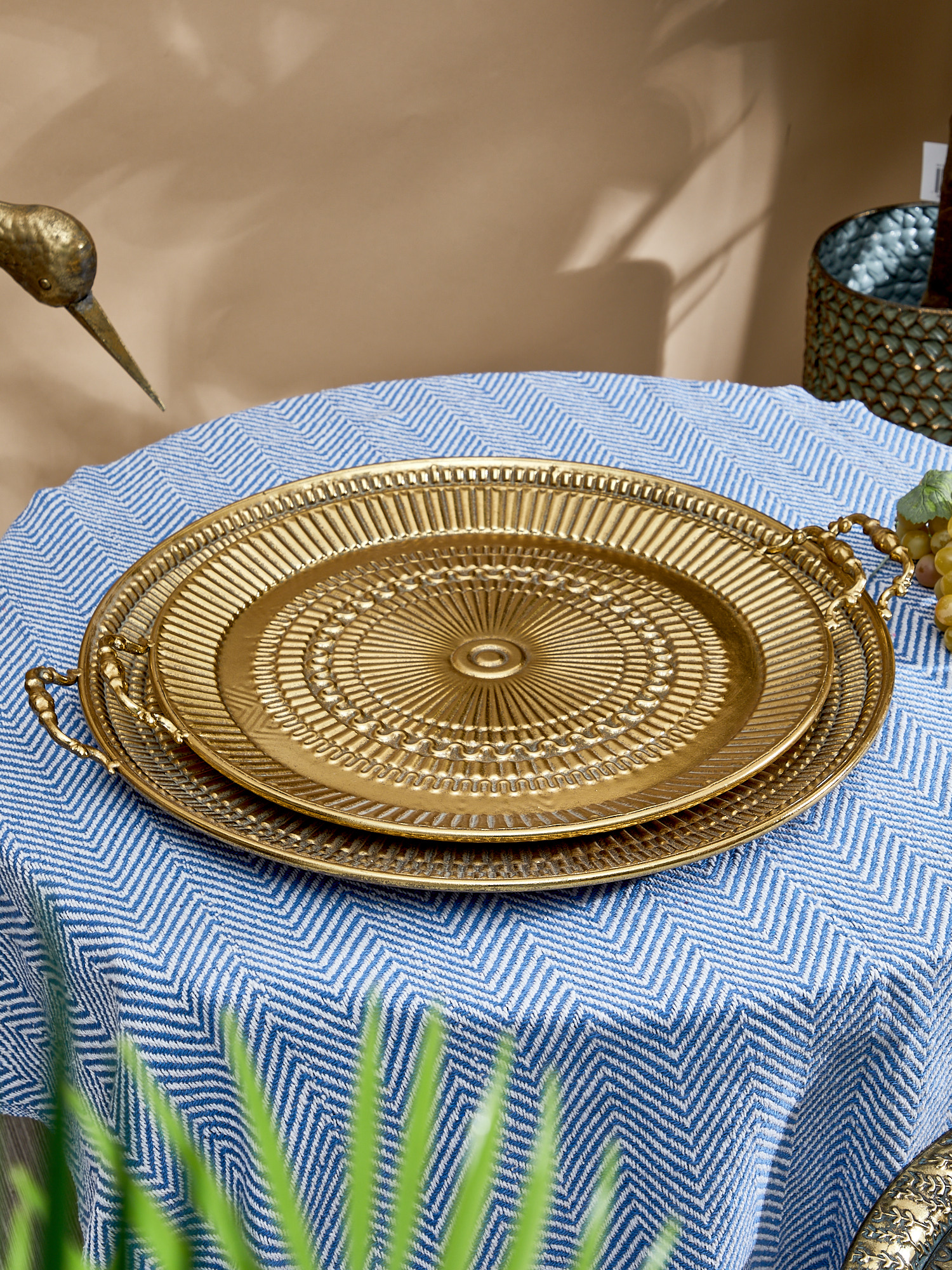 Подносы Кения, набор Glasar 57-242