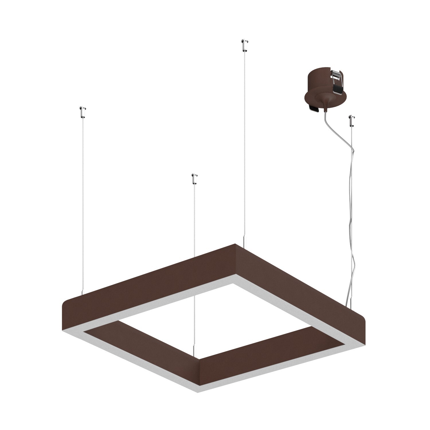 Подвесной светодиодный светильник Ledron SKYLINE Basic 340 Brown 4000K