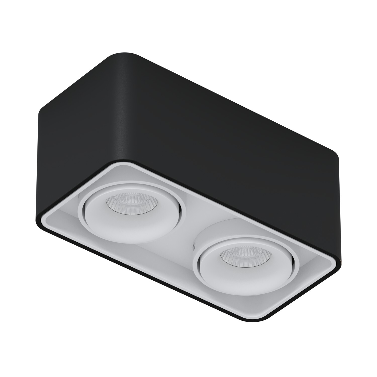 Накладной  светодиодный светильник Ledron TUBING 2 Black-White