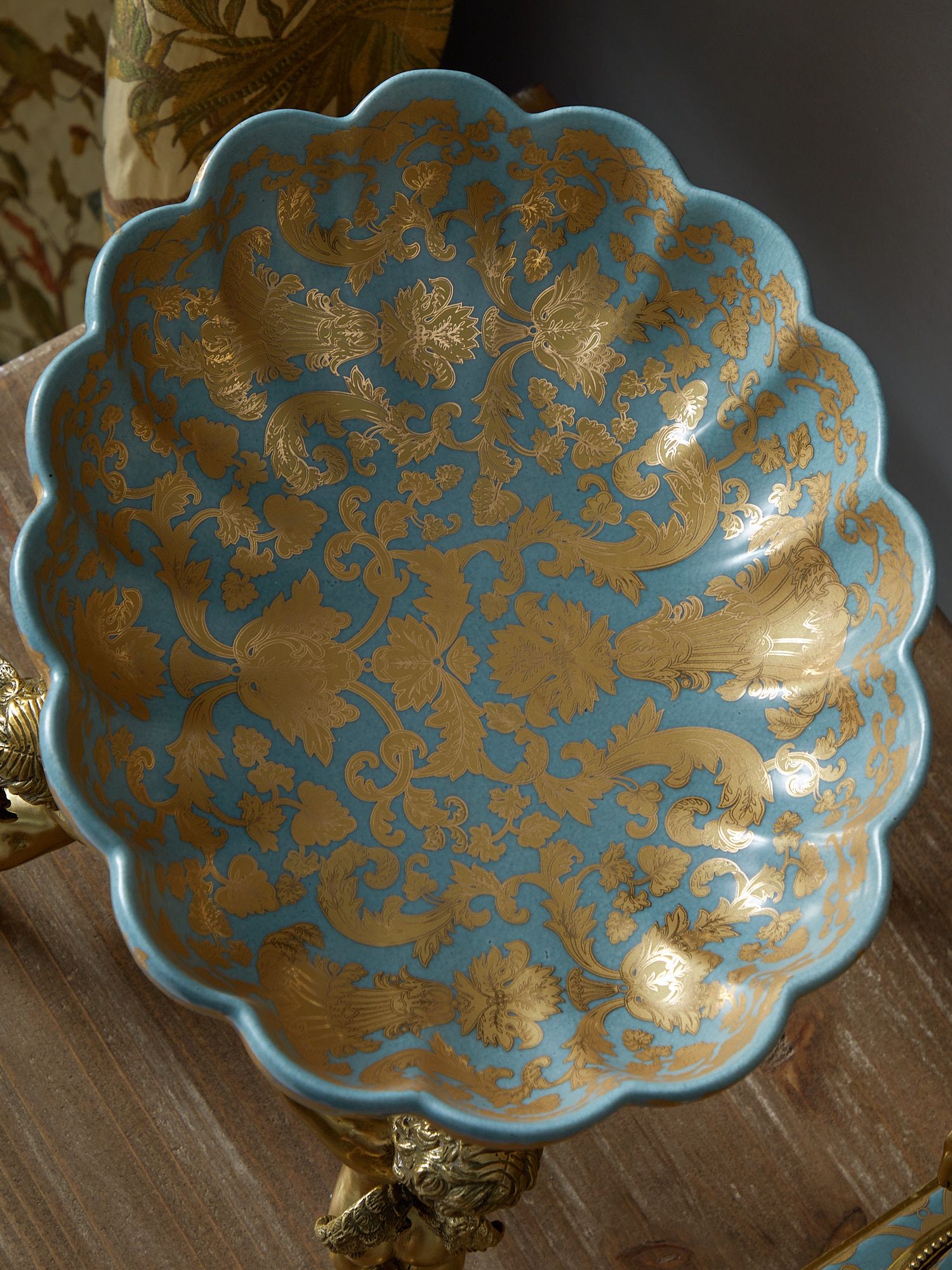 Чаша на ангелах Glasar 31G1895/D472C/NB4199