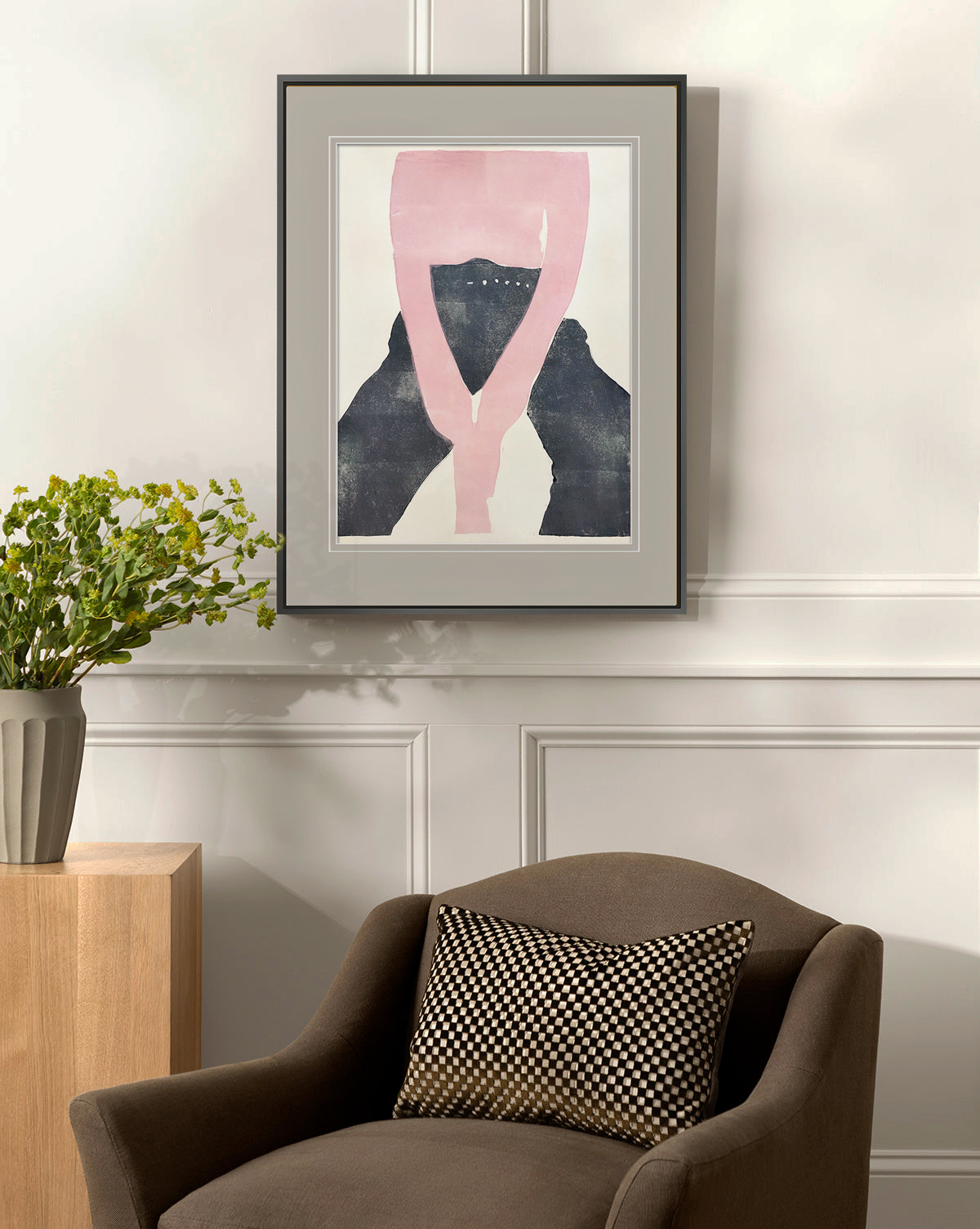 Интерьерное жикле Silhouette - III Louvre Home PP230375