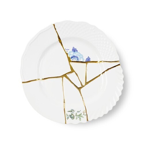 Тарелка Seletti Kintsugi 09613