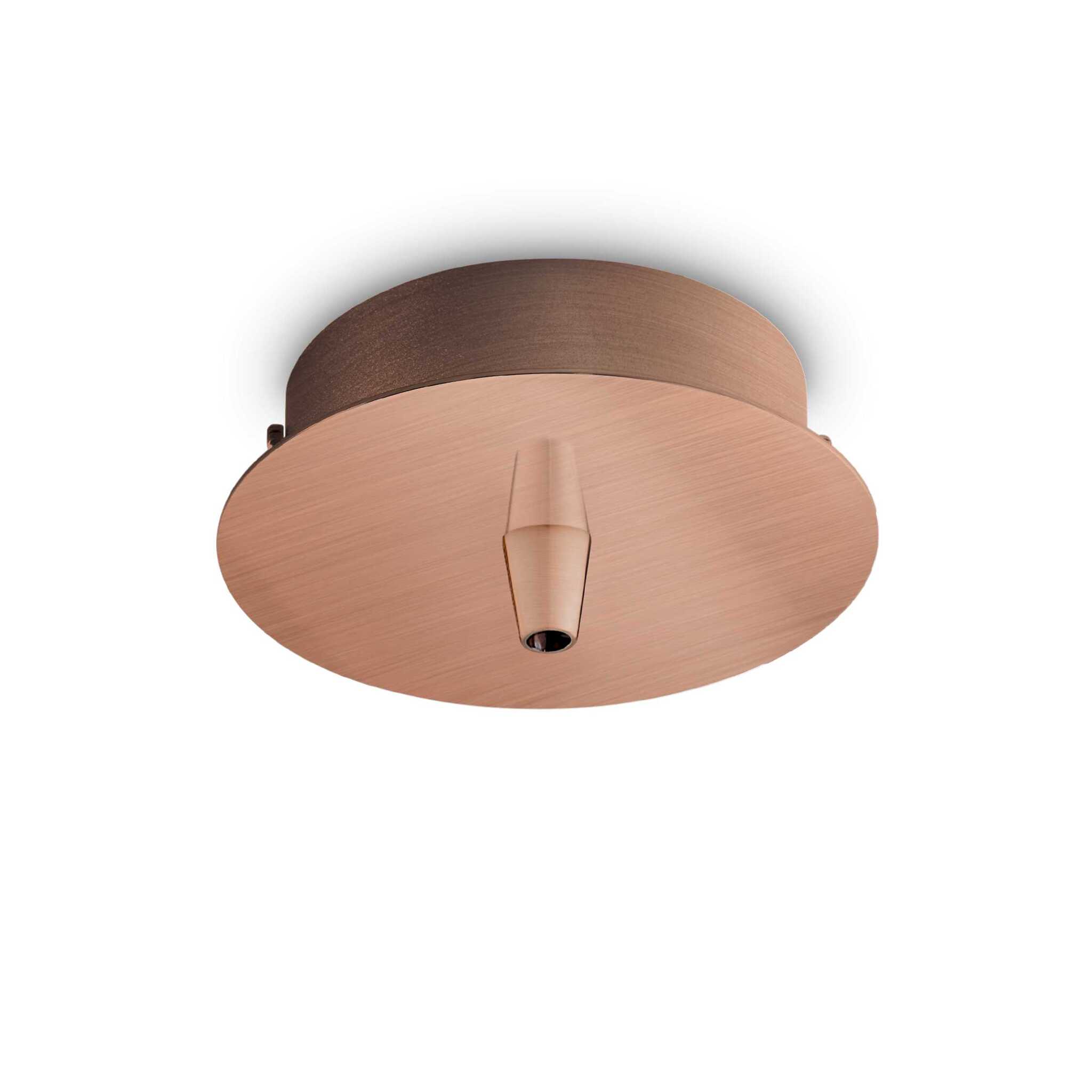 потолочное крепление Ideal Lux ROSONE STANDARD 1 LUCE RAME BRUNITO 249278