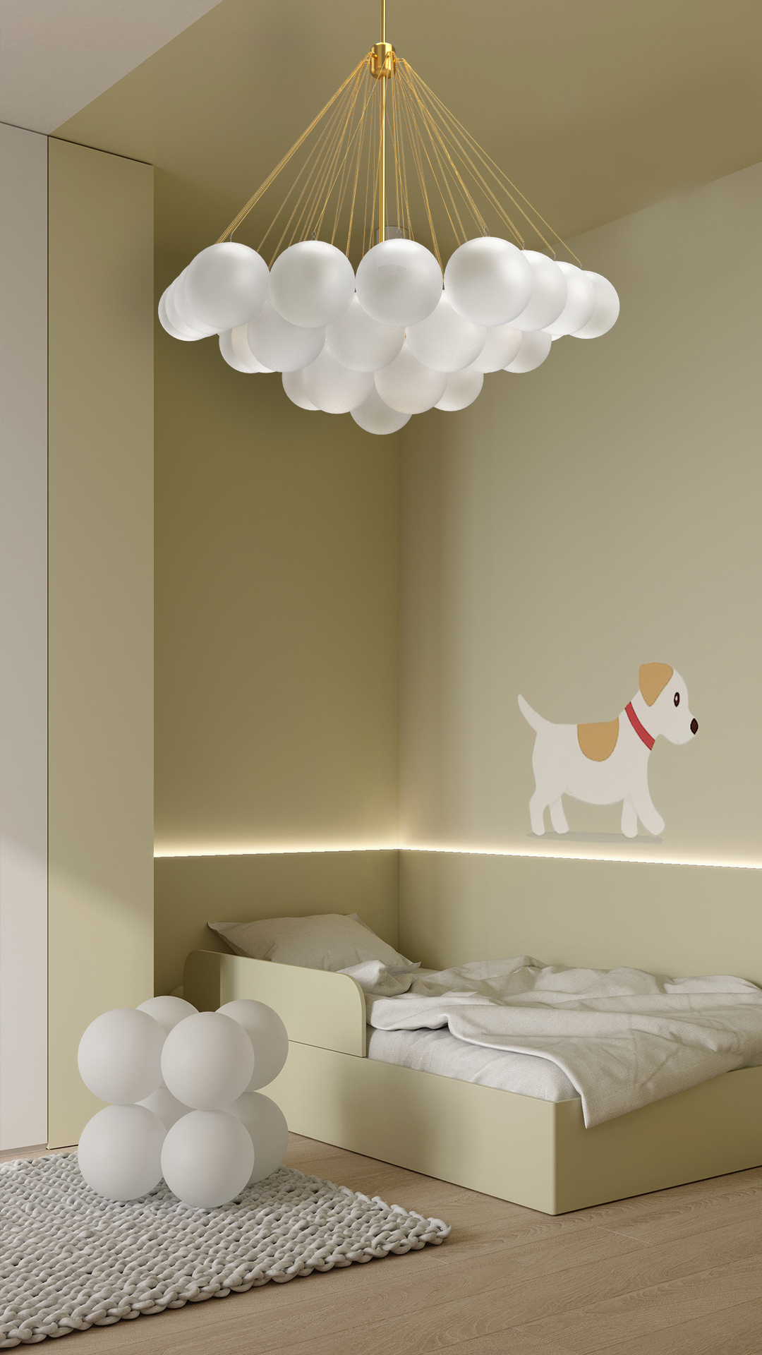 Люстра Milosh tendence 0839CL-3GD