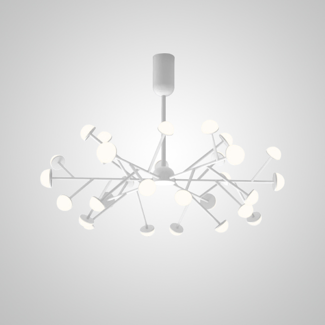 Потолочная люстра HILVI D120 Pink by ImperiumLoft