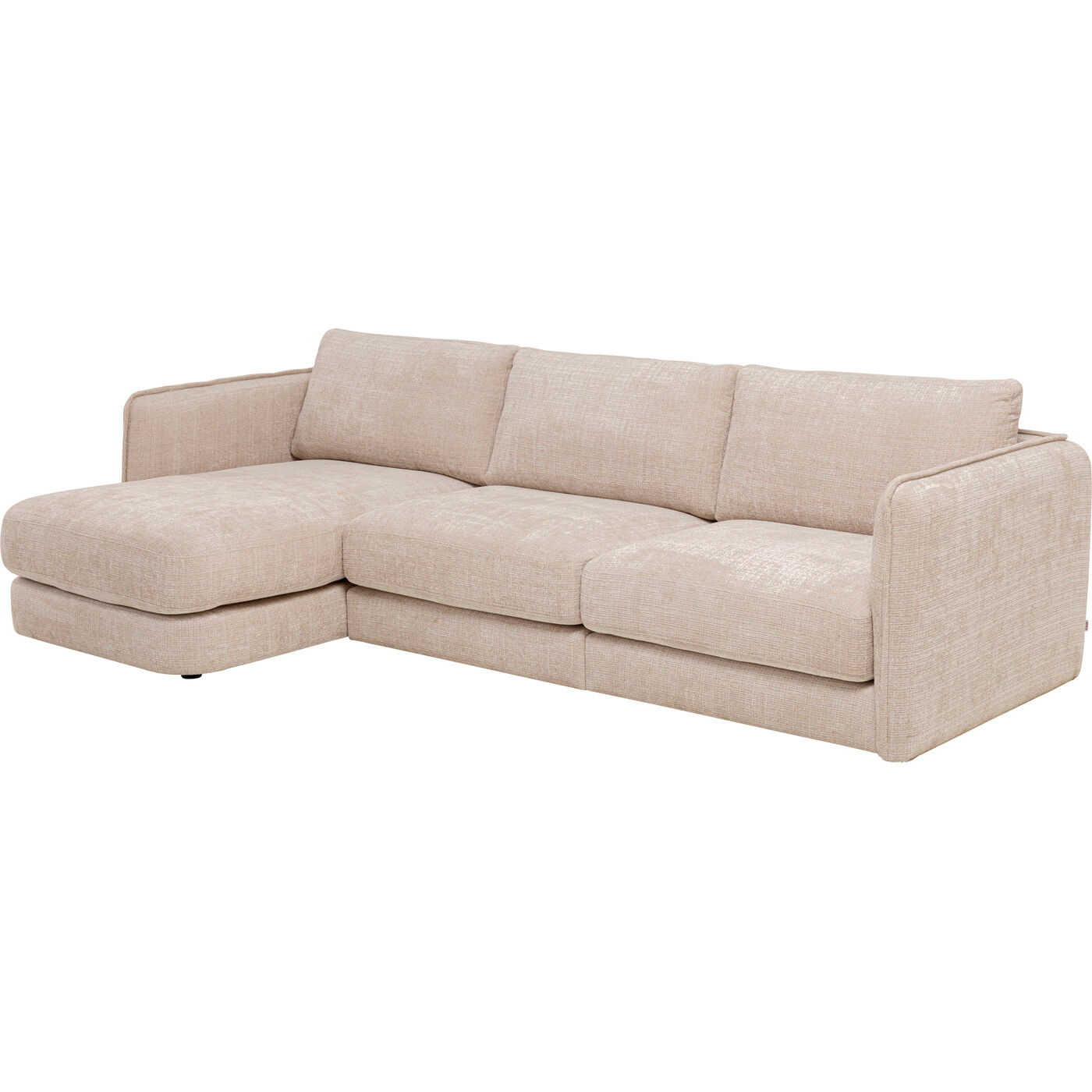 Диван угловой левосторонний Karma Creme Left KARE 70785