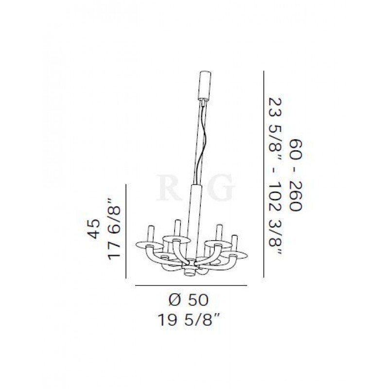 Люстра De Majo NATURAL K6