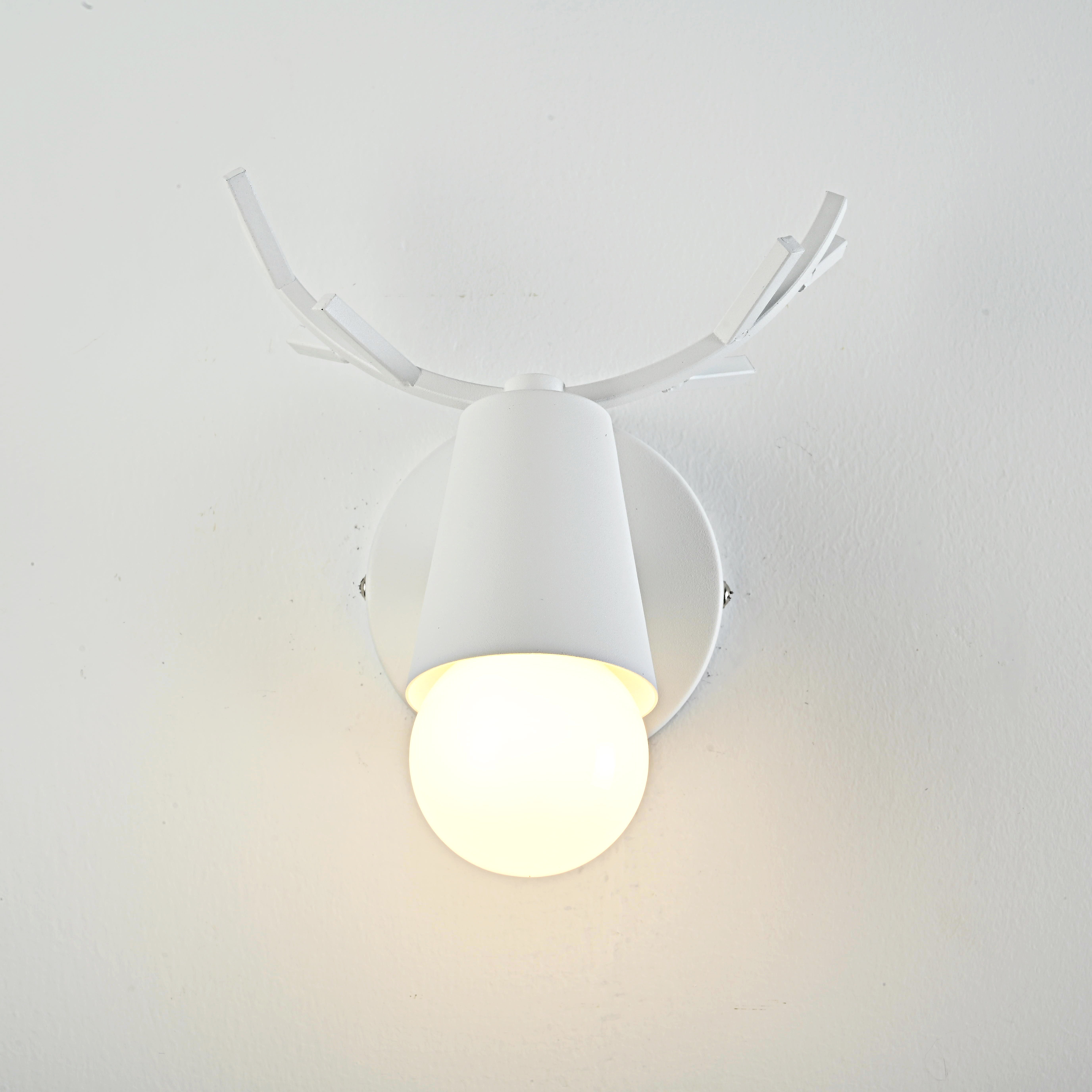 Бра С Рожками Deer A White By Imperiumloft