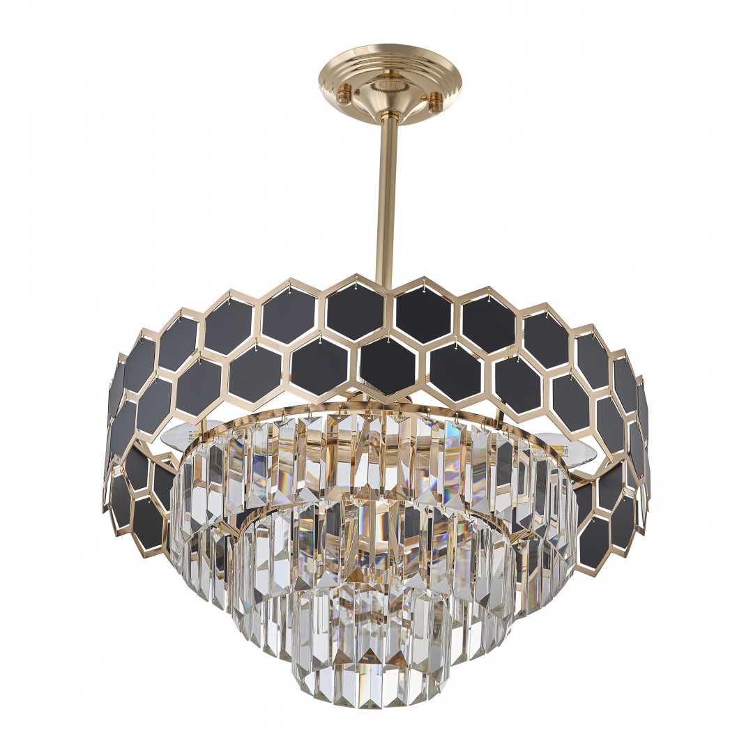 Люстра 375009/4+2/300/480 GD Arte Milano